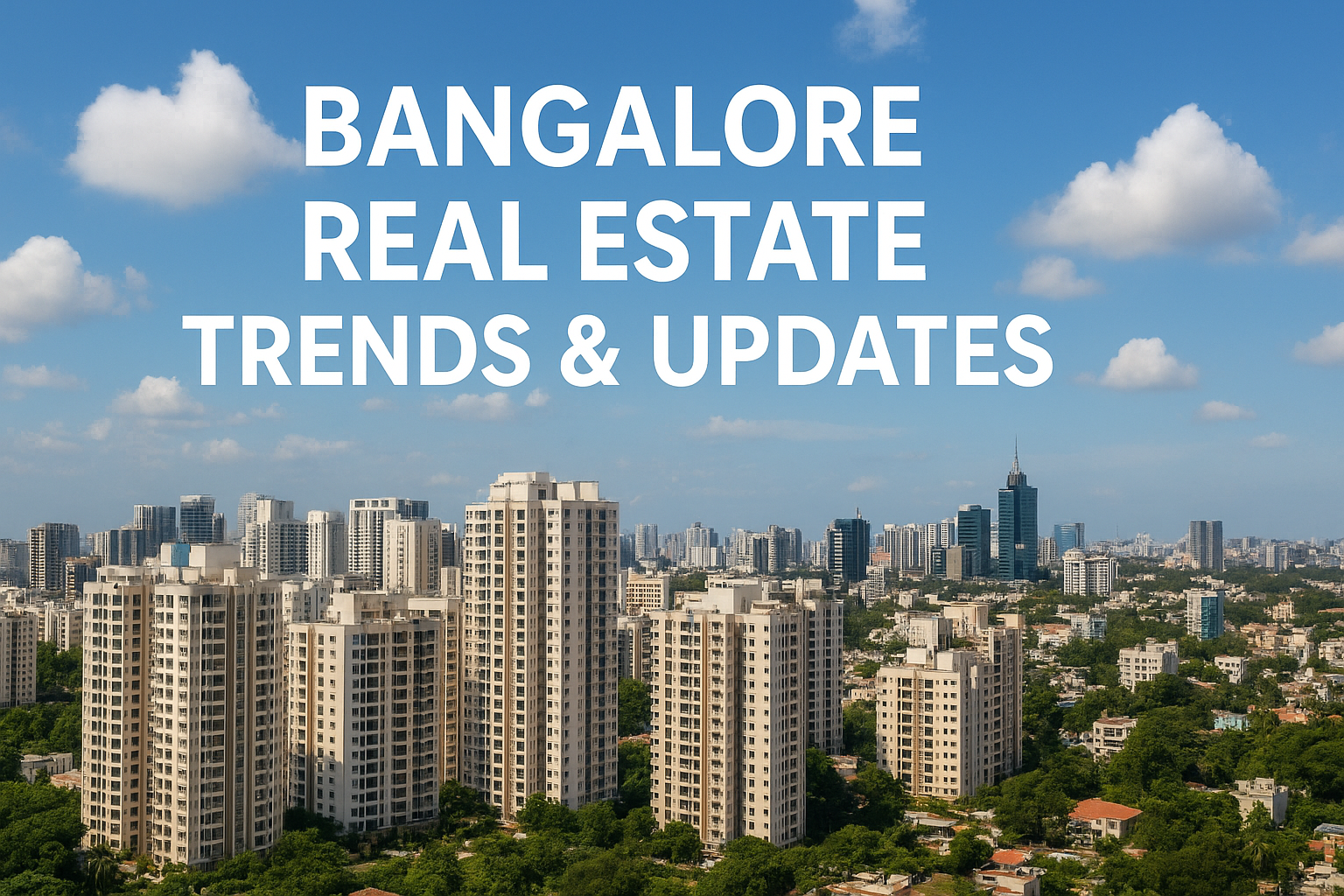 Bangalore Real Estate Trends & Updates